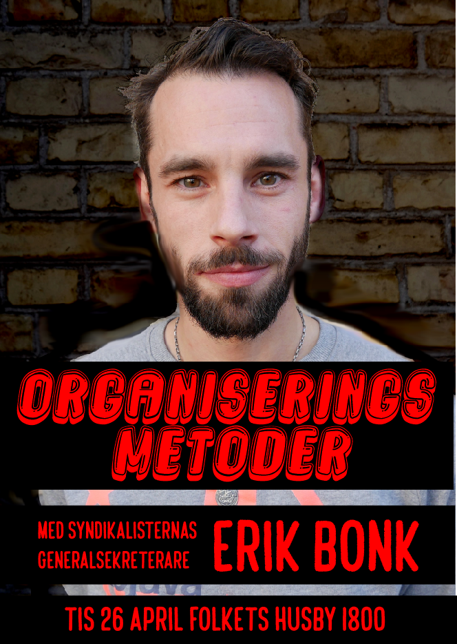 26/4 Organiseringsmetoder med Erik Bonk
